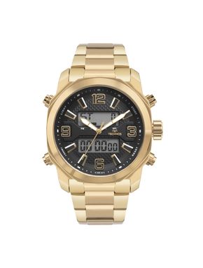 Relógio Technos Masculino Digitech Dourado