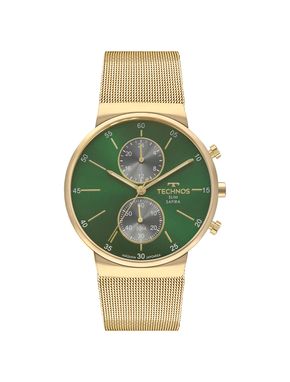 Relogio Technos Masculino Slim Dourado