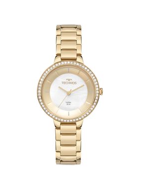Relógio Technos Feminino Slim Dourado