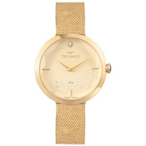 Relógio Technos Feminino Brilho Dourado - VX50AQ/1D