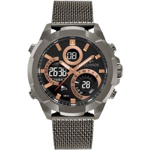 Relógio Technos Masculino Digitech Grafite - W23721AAB/1P