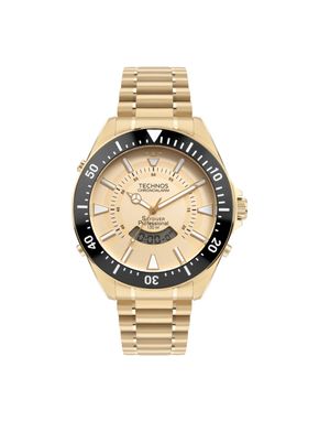 Relógio Technos Masculino Skydiver Dourado