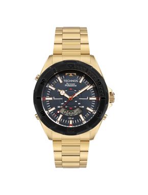 Relógio Technos Masculino Skydiver Dourado