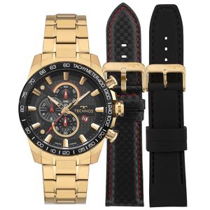 Relógio Technos Masculino Ts Carbon Dourado - OS1ABR/T1P