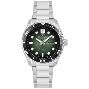 Relógio Technos Automático Masculino  Diver Prata - 8205OX/1V