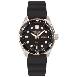 Relógio Technos Automático Masculino  Diver Bicolor - 8205PB/2P