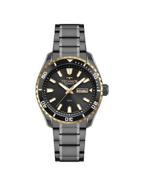 Relógio Technos Automático Masculino  Diver Bicolor