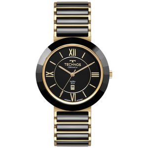 Relógio Technos Feminino Cerâmica Dourado - 2015BV/4P