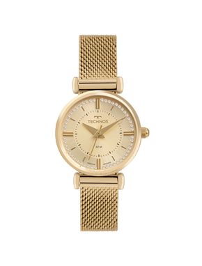 Relógio Technos Feminino Mini Dourado