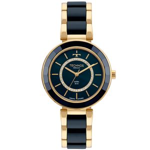 Relógio Technos Feminino Cerâmica Dourado - 2036MKP/1A