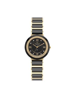 Relógio Technos Feminino Cerâmica Dourado