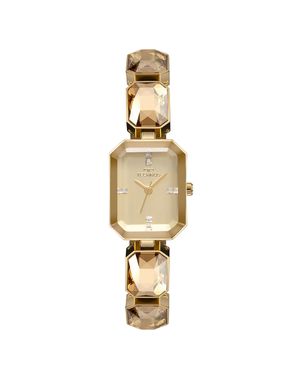 Relógio Technos Feminino Crystal Dourado
