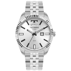Relógio Technos Masculino Riviera Prata - 2350AI/1K