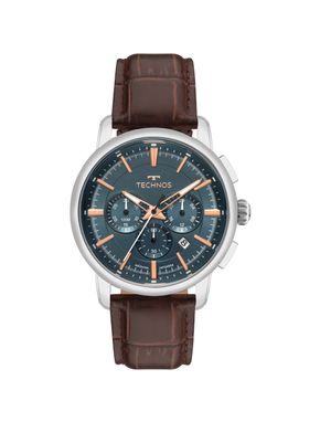 Relógio Technos Masculino Grandtech Prata