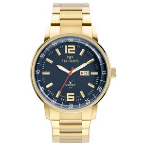 Relógio Technos Masculino Golf Dourado - 2115MWD/1A