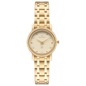 Relógio Technos Feminino Slim Dourado - VJ20AF/1X