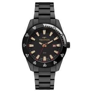 Relógio Technos Masculino Racer Premium Preto - 2115UEJ/1P