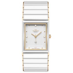 Relógio Technos Feminino Ceramic Sapphire Dourado - GL32CD/2B
